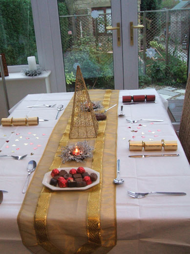 Xmas table