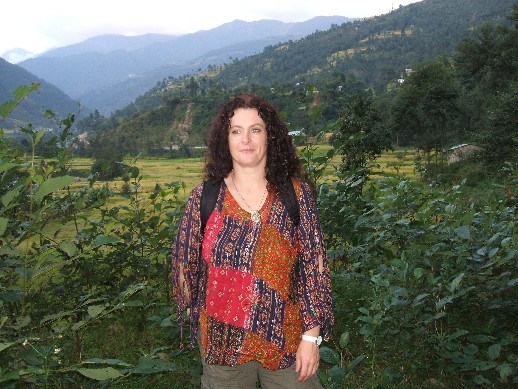 Me in the foothills of the Himalayas 