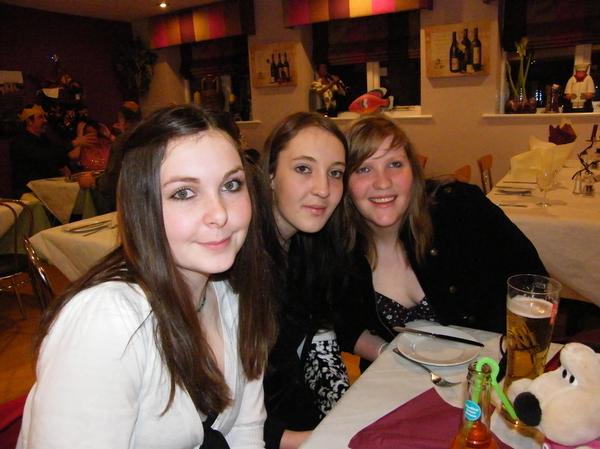 Ellen, Charlotte and Maxine - Happy 18th Charlotte!