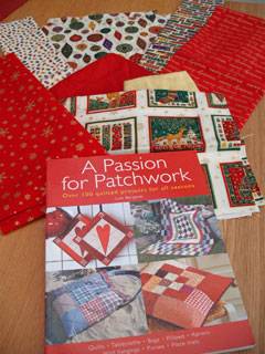 My Xmas stash and the lovely book!