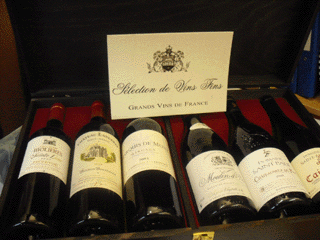 The very lovely red wine 