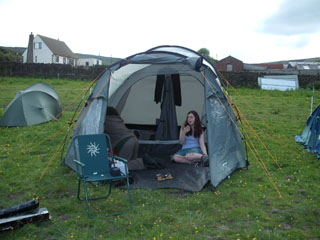 Our little weekend away tent 