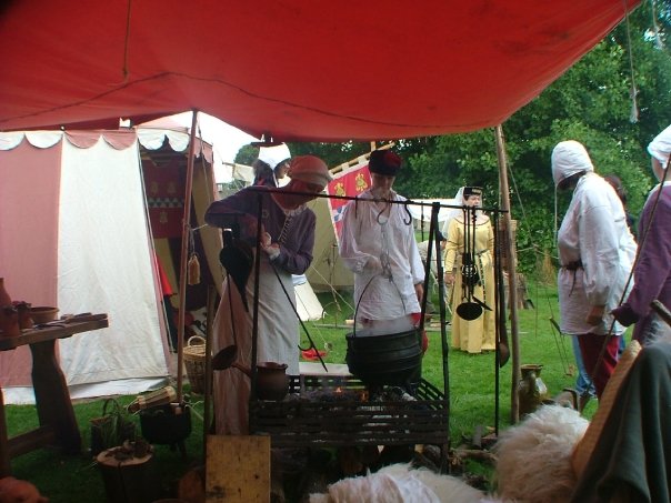 The range with Trish cooking