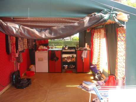 Italy 17 - inside tent