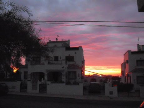Spain Oct 2011 sunrise Spain Oct 2011 sunrise