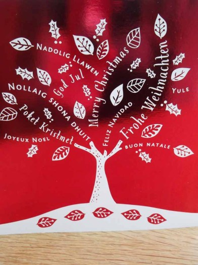 X - Xmas card X - Xmas card