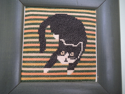 Needlepoint cats 3