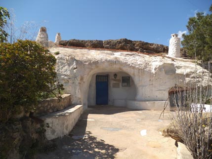 Spain March cave houses 1