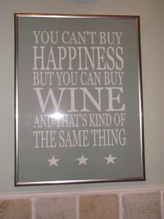 Houseaversary - wine pic