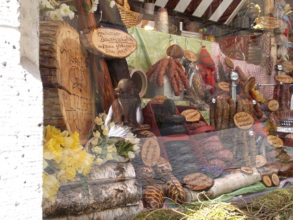 Bavaria 2014 Rotenburg sausage shop