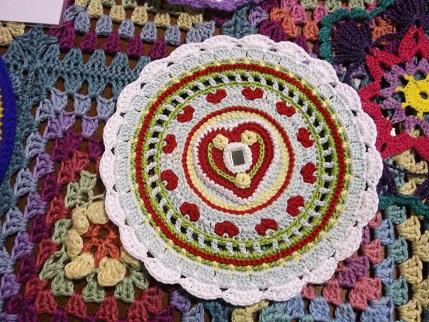 Yarndale 13 mandala close up