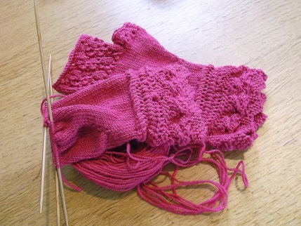 Knit for winter mitts May 4