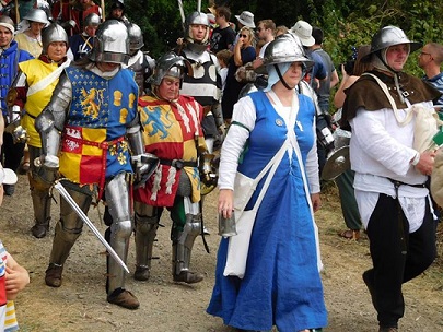 Tewks 2015 - battle walk on