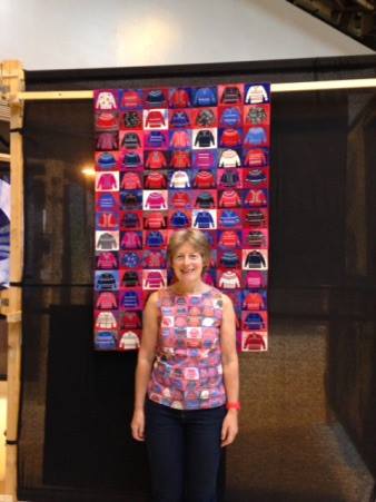 Jumpers quilt and Gillian Travis