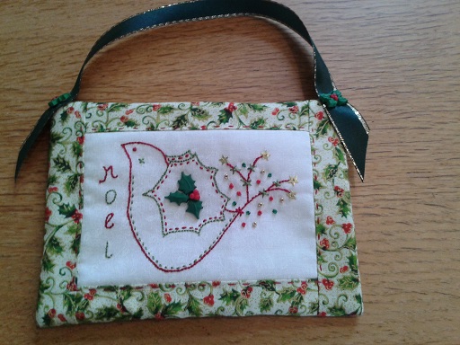 Elfantz Xmas bird ornament 1