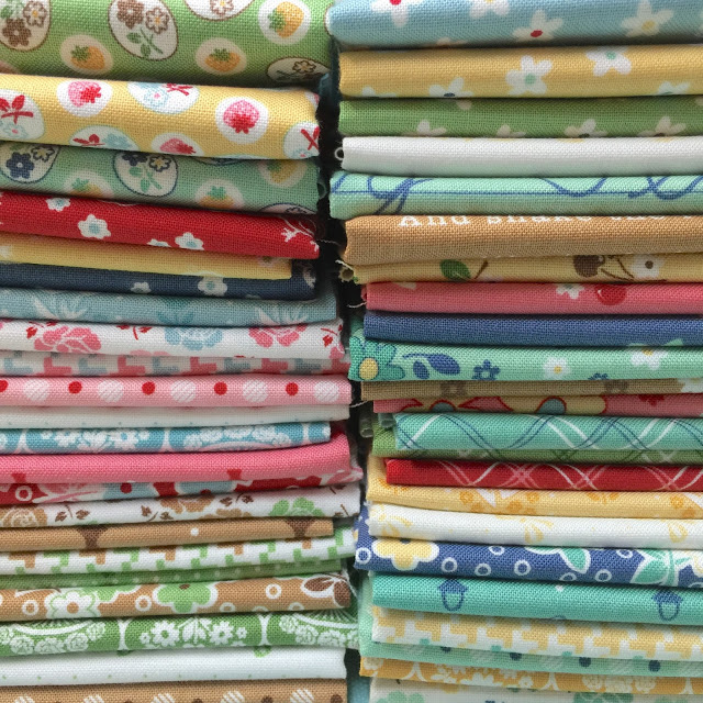 Calico days fabric