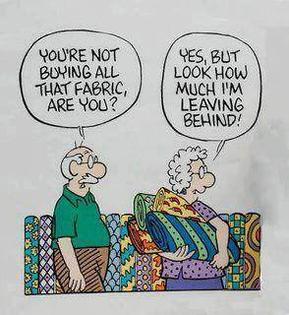 fabric buying joke