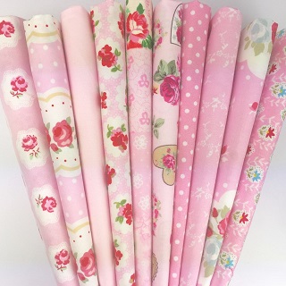 Pink fabric - Always K and S bundle