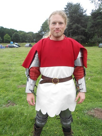 Tatton - Jamie's new tabard 2