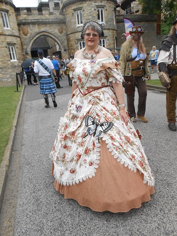 Steam Punk 2016 Butterfly dress 1