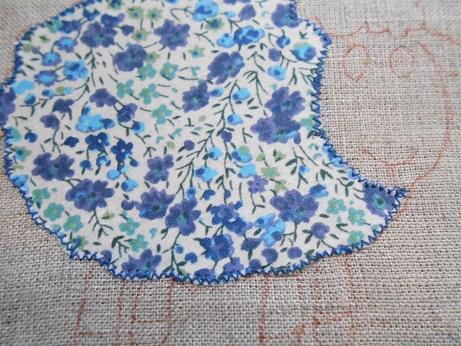 Sheep knitting acessories bag 2