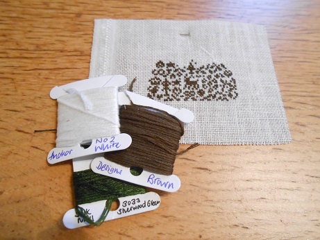 Plum Pudding Cross Stitch 4