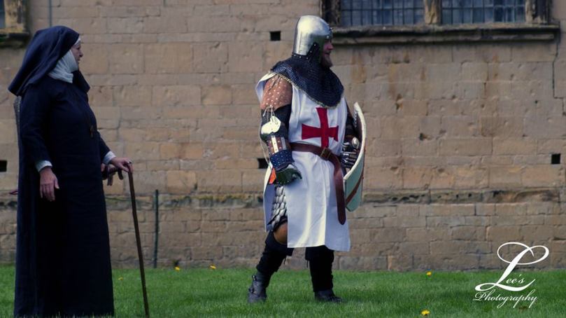 Nun and St George at Bolsover