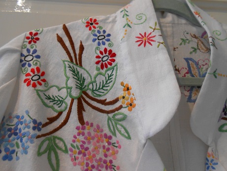 Steampunk linen jacket finished 3