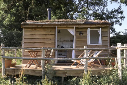 Canopy and Stars gardener's shed