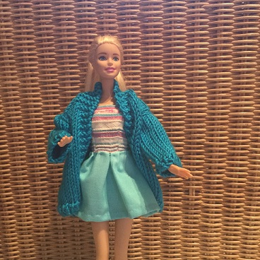 Barbie coat and dress 1