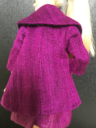 Barbie purple coat 3
