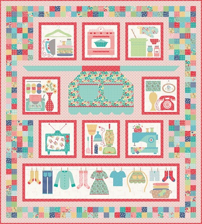 Vintage Housewife Quilt 1