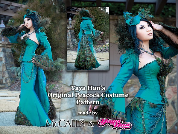 Yaya Han Peacock costume