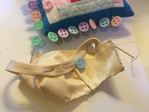 Barbie dress - Gold bodice