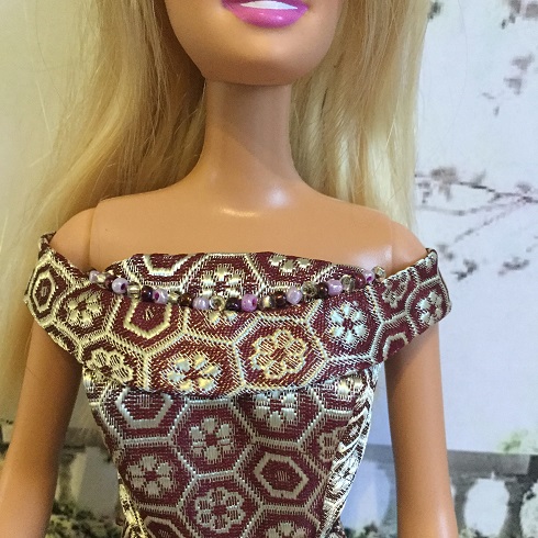 Barbie - hexagon dress 5