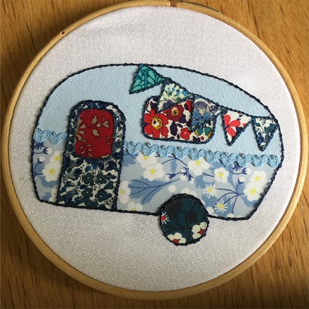 Camper Van applique 1